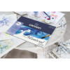 Bloc - Aquarelle - Spirales - 13.5x21 cm - Grain fin - 12 Feuilles - 300g - Montval - Canson