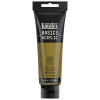 Peinture Acrylique en tube - jaune bronze - Liquitex Basics pas cher