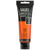 Peinture Acrylique en tube - orange fluo - Liquitex Basics pas cher