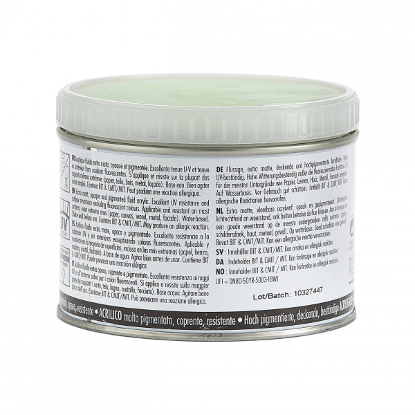 Peinture acrylique - Extra mate - Vert fluo - Pébéo - Mat Pub - 500ml