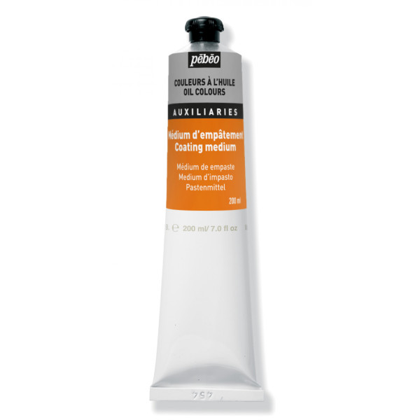 Médium d'empâtement - Créer des reliefs - Peinture à l'huile - Pébéo - 200ml