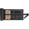 photo-Crayons de couleur - Beaux-arts - Trousse - 24 pièces - Rembrandt Sketching roll - Lyra