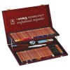 photo-Crayons de couleur - Beaux-arts - Coffret 96 crayons et accessoires - Rembrandt - Lyra