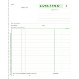 Manifold - Bons de livraison - 21x18cm - Exacompta - 13160E | Surdiscount