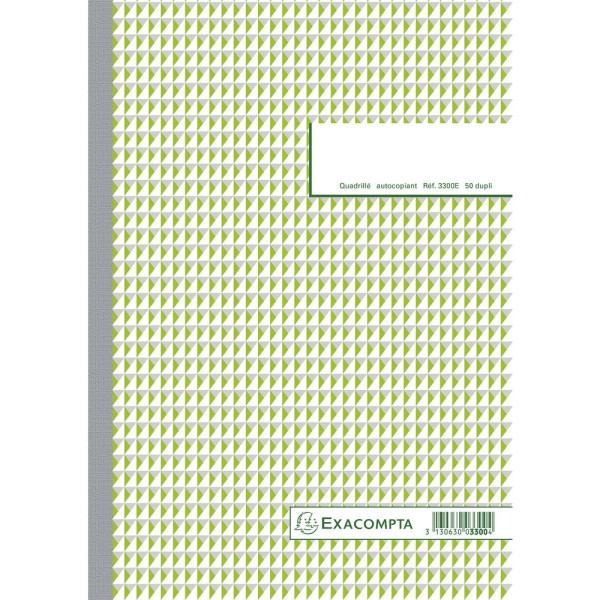 Carnet autocopiant A4 Exacompta 3300E