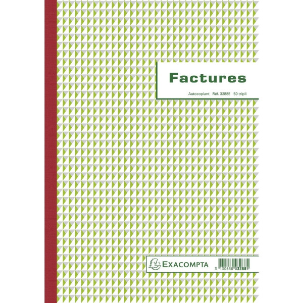 facturiers tripli A4