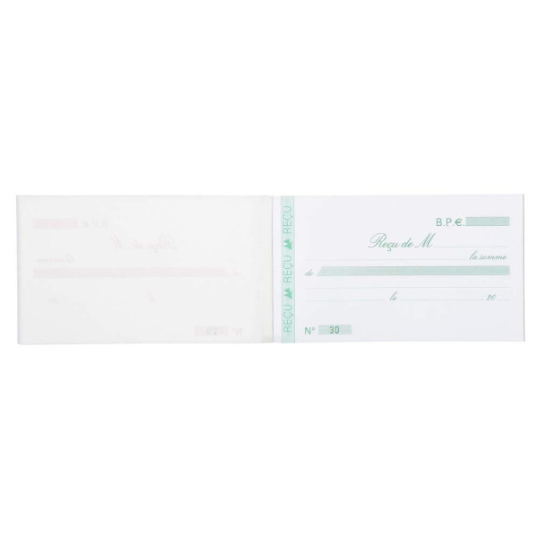 Manifold - Carnet de reçus - 10,5 x 18cm - Exacompta | à seulement 2,5 €