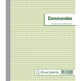 Manifold - Carnet De Bon De Commande - 21X18 Cm Dupli - Exacompta - 13104E pas cher