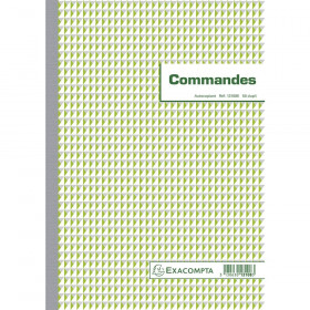 Manifold - Commandes - 21X29,7Cm - 50 Dupli - Exacompta - 13108E pas cher