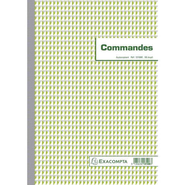 Manifold - Commandes - 21X29,7Cm - 50 Dupli - Exacompta - 13108E pas cher