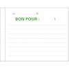 Manifold - Bon pour - 10,5x13,5cm - Exacompta - 13150E - | à seulement 1,99 €