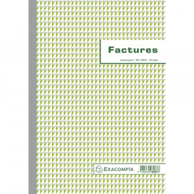 Facturiers-3287E A4 dupli Exacompta