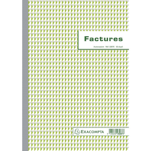 Facturiers-3287E A4 dupli Exacompta