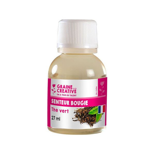 photo-Parfum - Pour bougie à faire soi même - Senteur thé vert - 27ml
