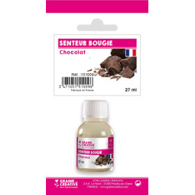 photo-Parfum - Pour bougie à faire soi même - Senteur chocolat - 27ml