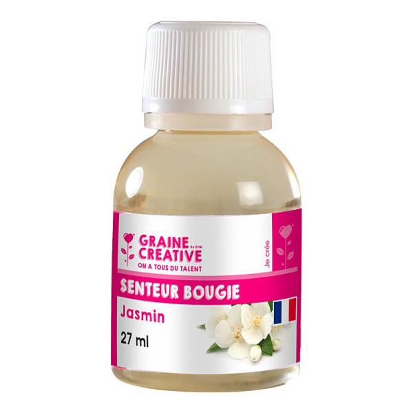 Parfum - Pour bougie à faire soi même - Senteur jasmin - 27ml