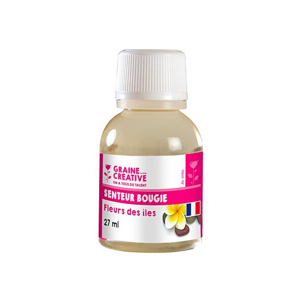 Parfum - Pour bougie à faire soi même - Senteur fleurs des îles - 27ml