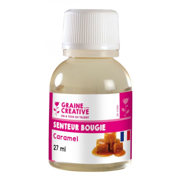 Parfum - Pour bougie à faire soi même - Senteur caramel - 27ml