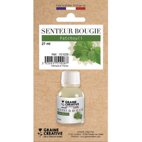 photo-Parfum - Pour bougie à faire soi même - Senteur patchouli - 27ml