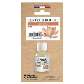 photo-Parfum - Pour bougie à faire soi même - Senteur nymphéa - 27ml