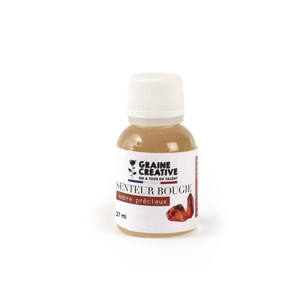 Parfum - Pour bougie à faire soi même - Senteur ambre précieux - 27ml