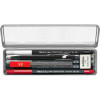 Coffret - Caran d'Ache - Porte-mine HB - 5 feutres Fibralo - Gomme - Creative Nomad Set