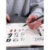 Coffret - Caran d'Ache - Porte-mine HB - 5 feutres Fibralo - Gomme - Creative Nomad Set