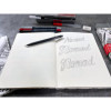 Coffret - Caran d'Ache - Porte-mine HB - 5 feutres Fibralo - Gomme - Creative Nomad Set