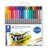 photo-36 feutres de coloriage - Deux pointes - Couleurs Assortis - Staedtler 3200