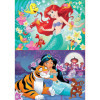 Puzzle - Princesse Disney - Enfant - Ariel et Jasmine - 2 x 48 pièces - Educa