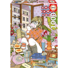 photo-Puzzle - 1000 pièces - Un temps pour soi - 48x68cm - Educa