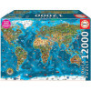 photo-Puzzle - 12 000 pièces - Les merveilles du monde - 214x156 cm - Educa