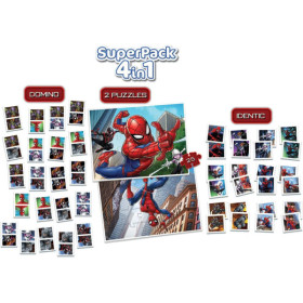 Puzzle - Spiderman - Enfant - 4 puzzles en 1 - Dès 3 ans - Educa
