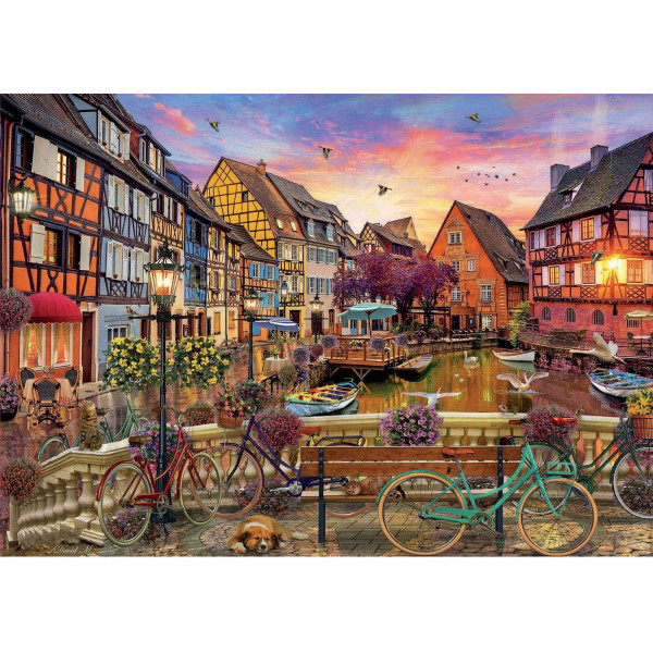 Puzzle - 3000 pièces - Ville de Colmar - 120x85cm - Educa