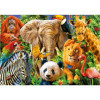 Puzzle - 500 pièces - Les animaux sauvages - 48x34cm - Educa