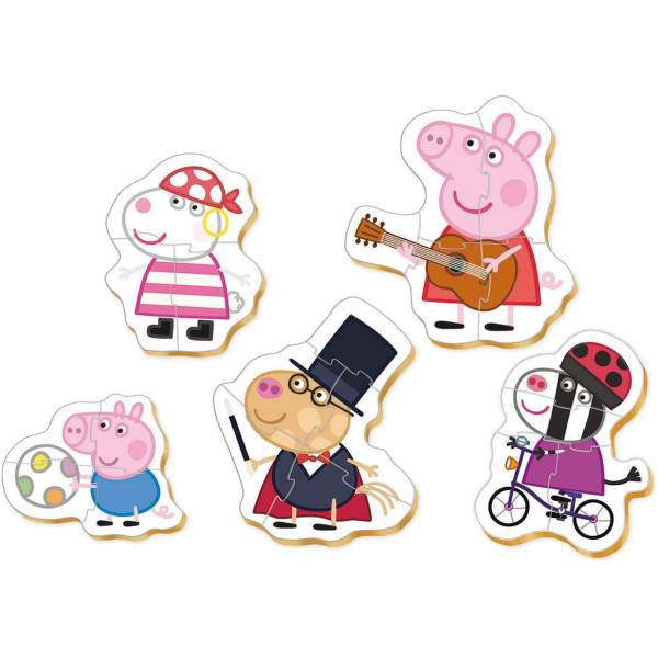 Puzzle - 3, 4 et 5 pièces - Peppa Pig - Enfant - Dès 24 mois - Educa