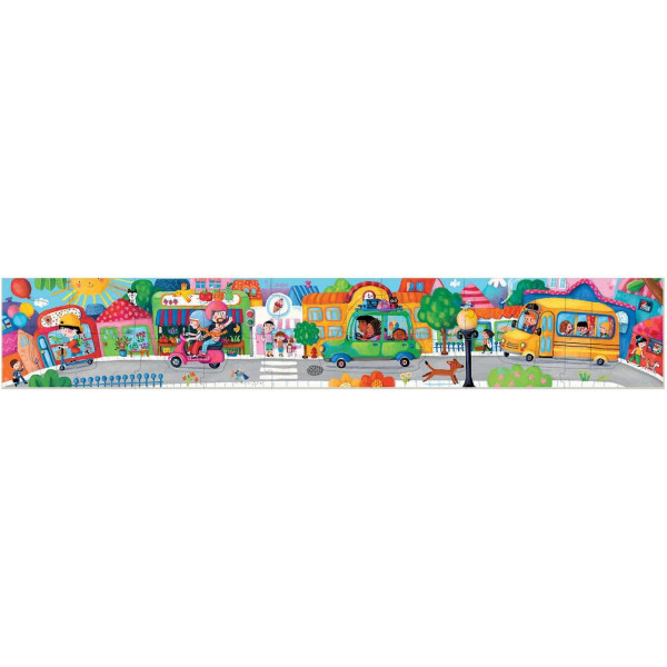 Puzzle - 26 pièces - Enfant - Dès 3 ans - Les voitures de la ville - Educa
