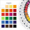 Peinture acrylique - Etude et fine - 24 tubes de 21 ml - Royal Langnickel