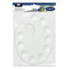 Palette - Ovale - 10 godets - Plastique - Tous types de peinture - Royal & Langnickel