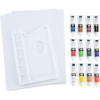 Coffret - Chevalet d'artiste - Peinture acrylique et accessoires - Royal & Langnickel