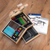 Coffret - Chevalet d'artiste - Crayons, pastels, fusains et accessoires - Royal & Langnickel