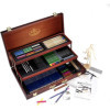 photo-Coffret - Crayons, pastels et couleurs - Beaux-arts - 134 pièces - Royal & Langnickel