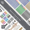 Coffret - Crayons, pastels et couleurs - Beaux-arts - 134 pièces - Royal & Langnickel