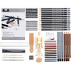 Coffret - Crayons couleurs et graphite - Esquisse et dessin - 58 pièces - Royal & Langnickel
