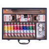 Peinture acrylique - Coffret XL pour débutants - 12 tubes de 40ml + accessoires - Van Gogh