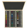 Huile stick - Extra-fine - Solide - Sennelier - Coffret bois - 36 couleurs + accessoires