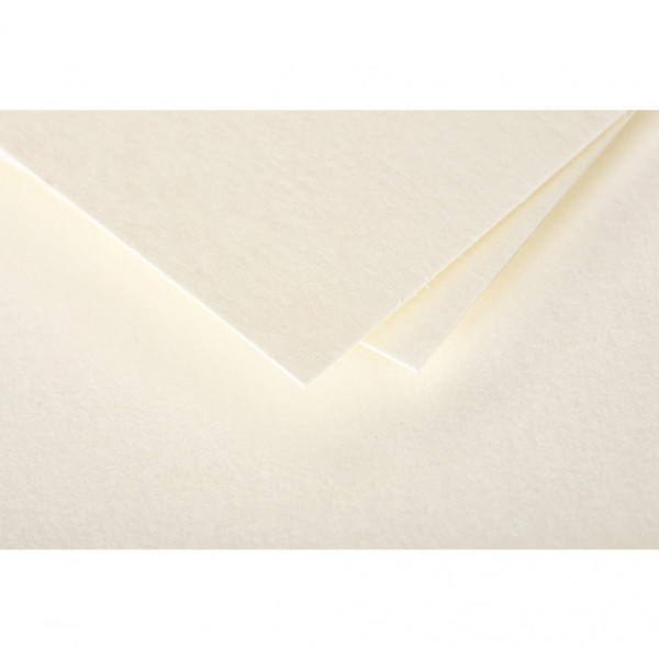 Enveloppes - Carré - 165x165mm - Pollen - Ivoire irisé - 20 unités - Clairefontaine