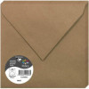 photo-Enveloppes - Carré - 165x165mm - Pollen - Marron kraft - 20 unités - Clairefontaine
