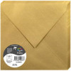 Enveloppes - Carré - 165x165mm - Pollen - Or - 20 unités - Clairefontaine