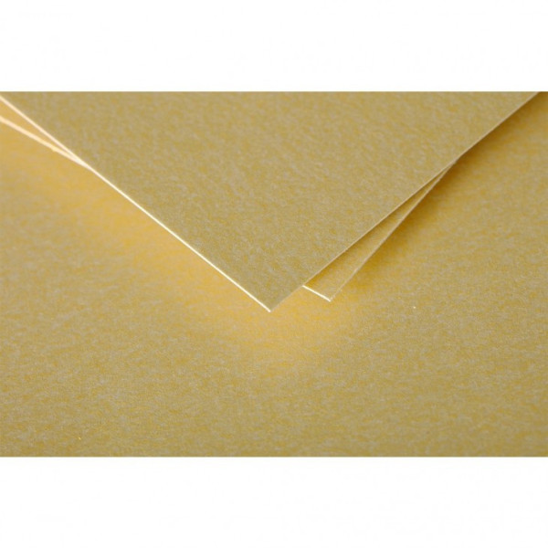Enveloppes - Carré - 165x165mm - Pollen - Or - 20 unités - Clairefontaine